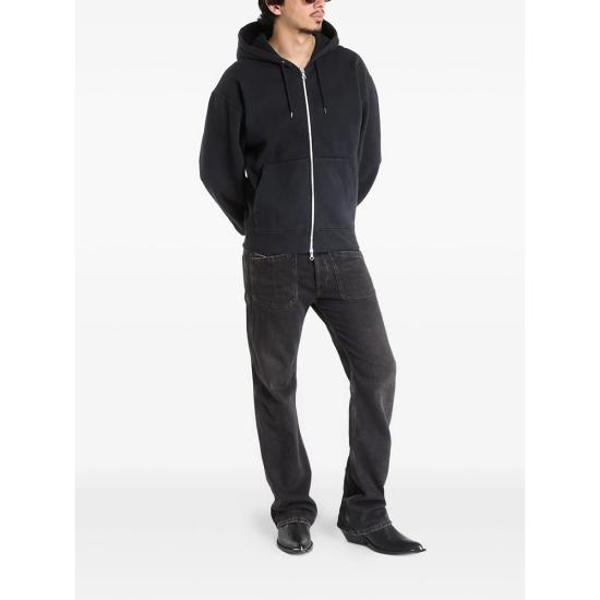 26SS 아워레가시 후드 티셔츠 M2266RW BLACK DOM - OUR LEGACY