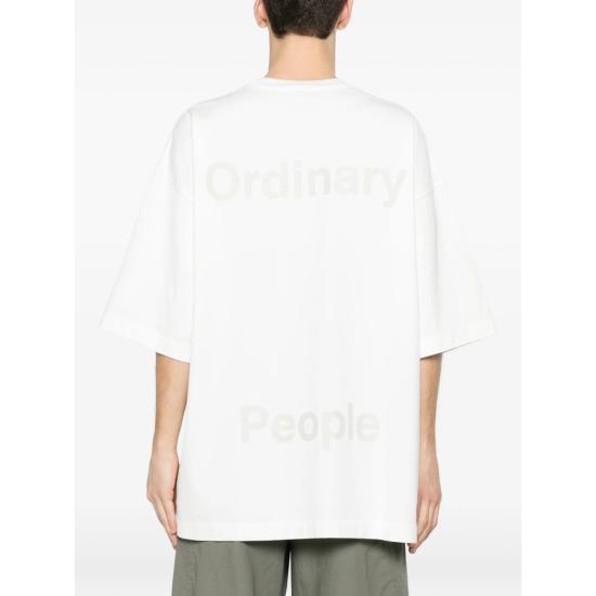 26SS 메종 미하라 야스히로 반팔 티셔츠 J16TS851WHITE DOM - MAISON MIHARA YASUHIRO