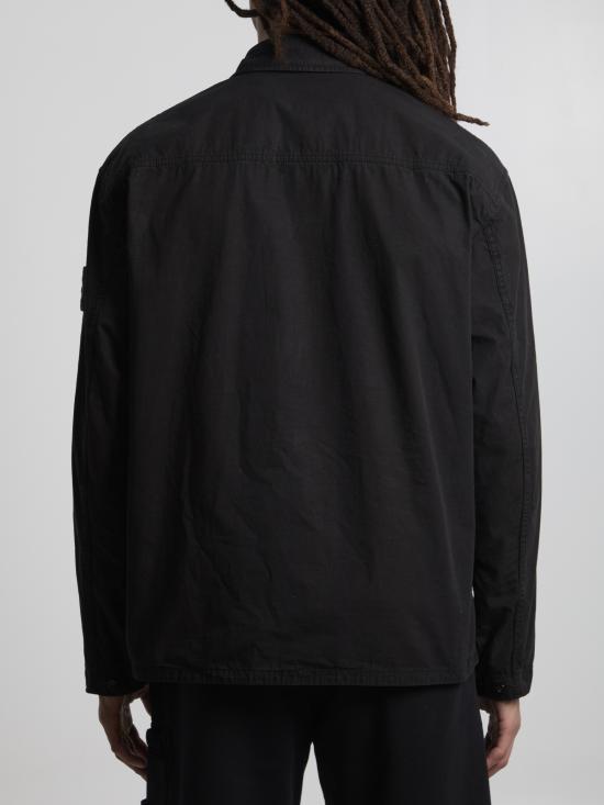 26SS 스톤 아일랜드 긴팔 셔츠 L1S151200005 BLACK - STONE ISLAND