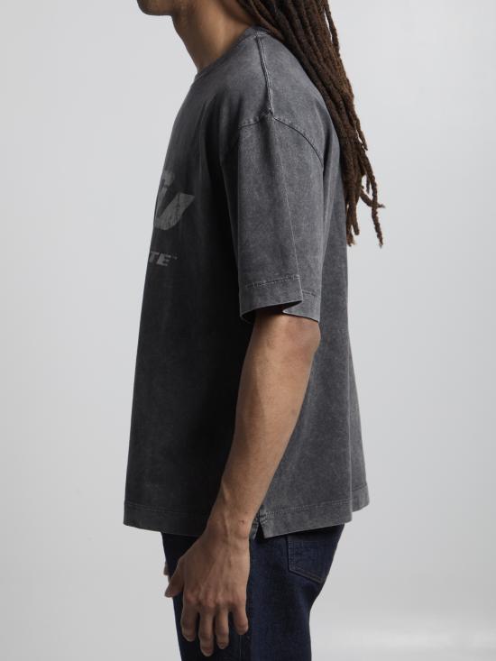 26SS 오프화이트 반팔 티셔츠 OMAA120S26 BLACK - OFF WHITE