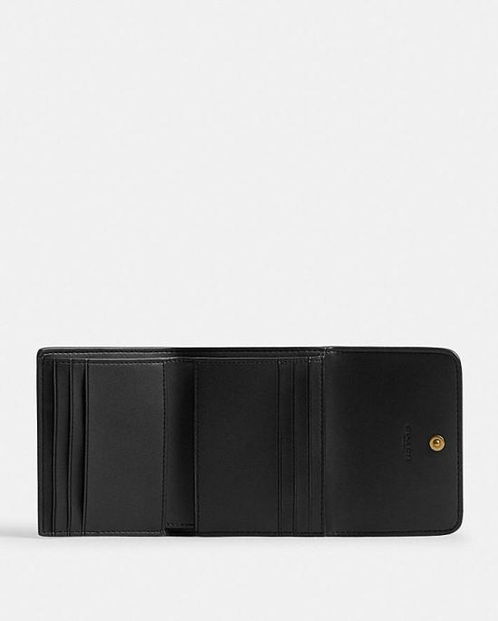 26SS 코치 반지갑 CAO13B4BK BLACK DOM - COACH