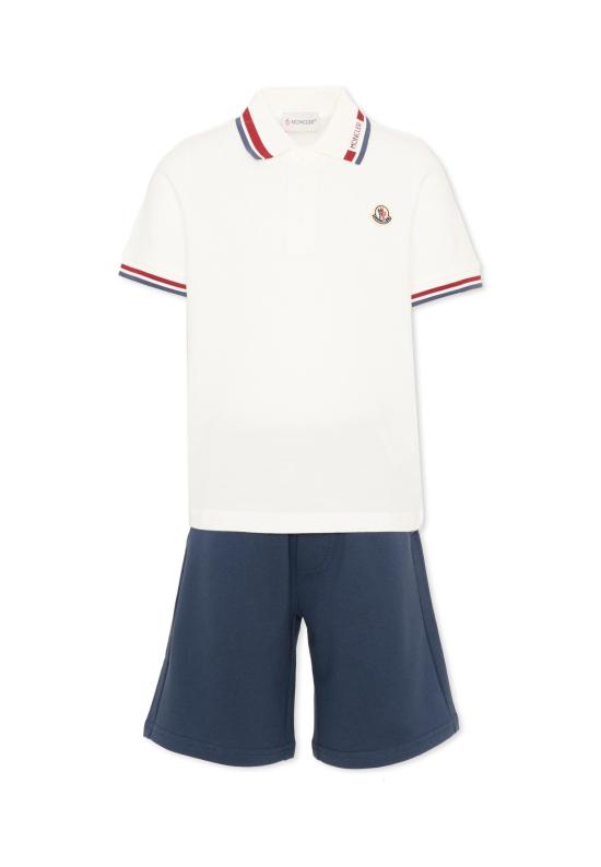 26SS [키즈] 몽클레어 오버롤 L1954 8M00017 8496W F71 WHITE