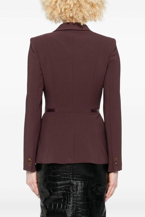 25FW 엘리자베타프랜치 자켓 GI 172 56E2 V690 burgundy - ELISABETTA FRANCHI