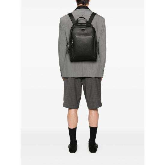 26SS 프라다 사피아노 백팩 2VZ102VDOO2BBEF0002 BLACK DOM - PRADA
