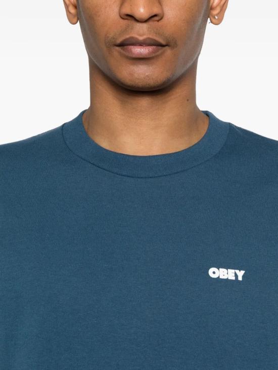 26SS 오베이 반팔 티셔츠 165264297 HBU HARBOR BLUE - OBEY