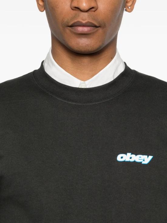 26SS 오베이 반팔 티셔츠 168024359 VBL VINTAGE BLACK - OBEY