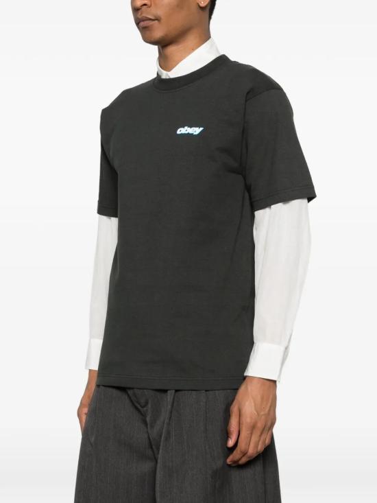 26SS 오베이 반팔 티셔츠 168024359 VBL VINTAGE BLACK - OBEY