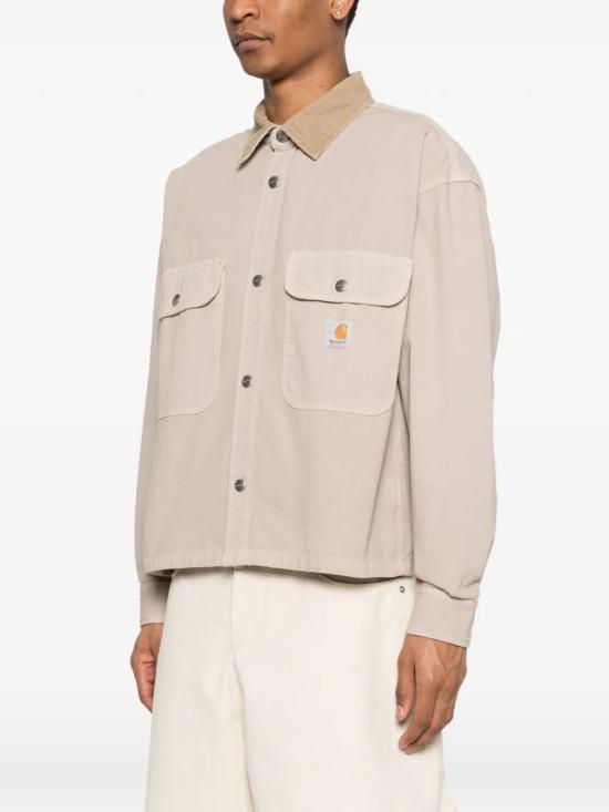 26SS 칼하트 WIP 프레스콧 셔츠 자켓 I036484 3VYGD STRING LEATHER - CARHARTT WIP