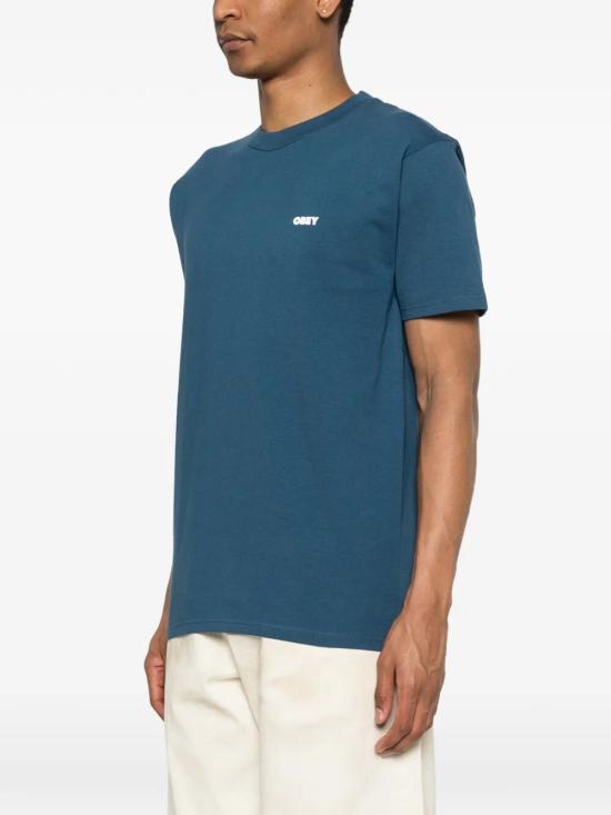 26SS 오베이 반팔 티셔츠 165264328 HBU HARBOR BLUE - OBEY