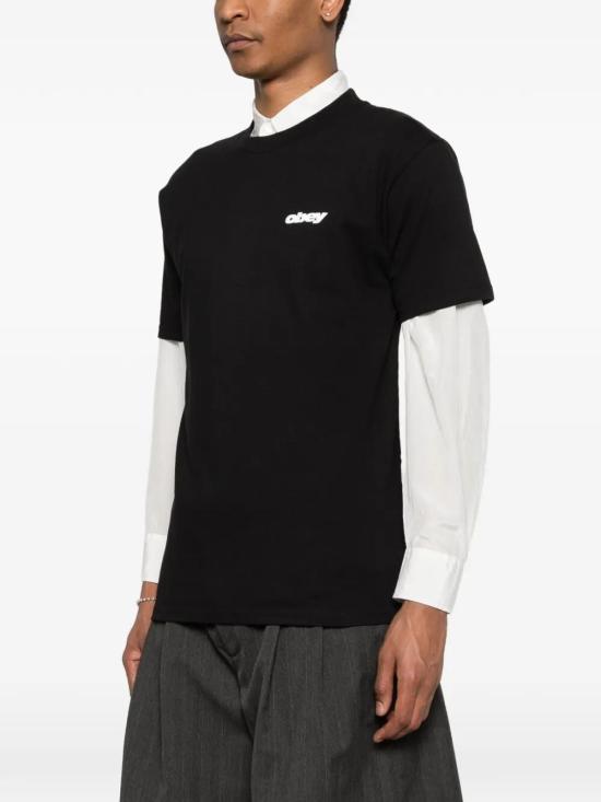 26SS 오베이 반팔 티셔츠 165264348 BLK BLACK - OBEY