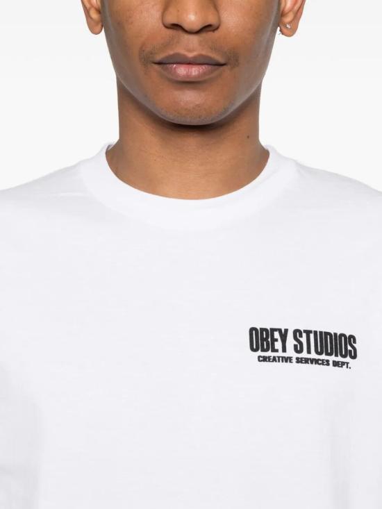 26SS 오베이 반팔 티셔츠 165264301 WHT WHITE - OBEY