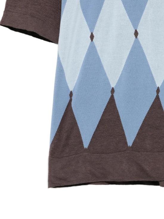 26SS 발렌타인 반팔 티셔츠 B2W025 14L20 94524 FONDANT SHIRT BLU ICE WATER - BALLANTYNE