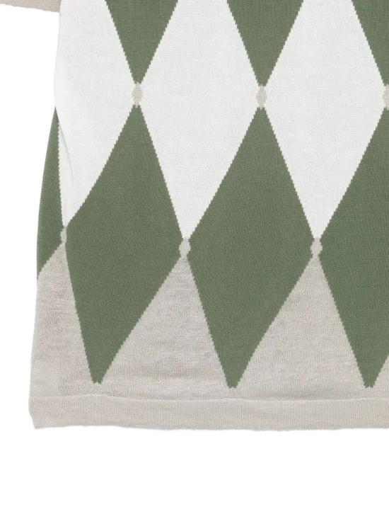 26SS 발렌타인 폴로 티셔츠 B2W026 14L20 95019 STONE SALVIA WHITE BUTTER - BALLANTYNE