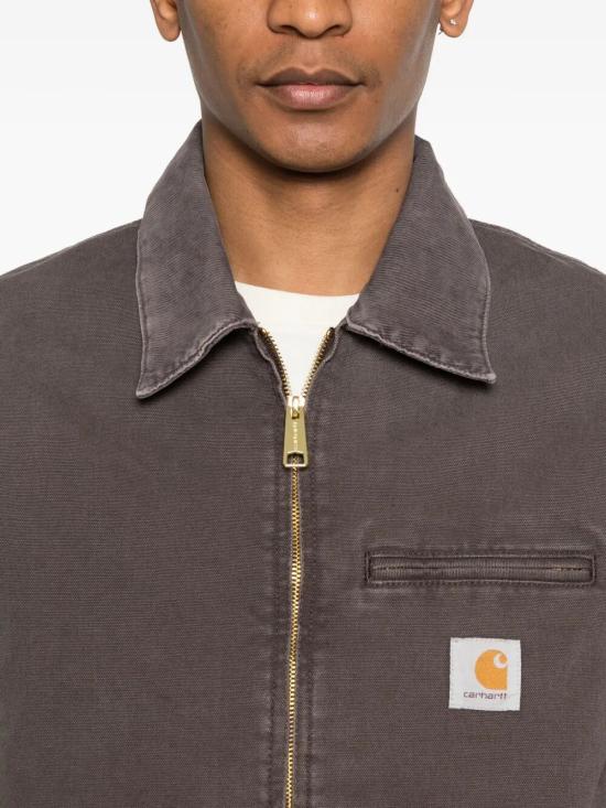 26SS 칼하트 WIP 스톤 캔버스 디트로이트 자켓 I034819 3MB4O SHALE SHALE - CARHARTT WIP