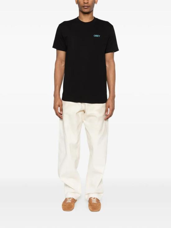 26SS 오베이 반팔 티셔츠 165264299 BLK BLACK - OBEY