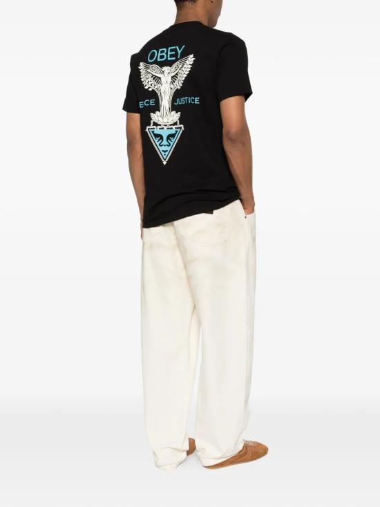 26SS 오베이 반팔 티셔츠 165264299 BLK BLACK - OBEY