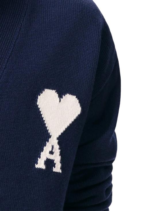 26SS 아미 울 드 하트 가디건 UKC380 KN0156A116 ENCRE ECRU - AMI