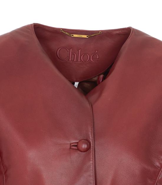 26SS 끌로에 수트 자켓 26SCV97201 642 Red - CHLOE