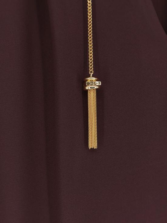 26SS 엘리자베타프랜치 셔츠 CA15962E2 644 Brown - ELISABETTA FRANCHI