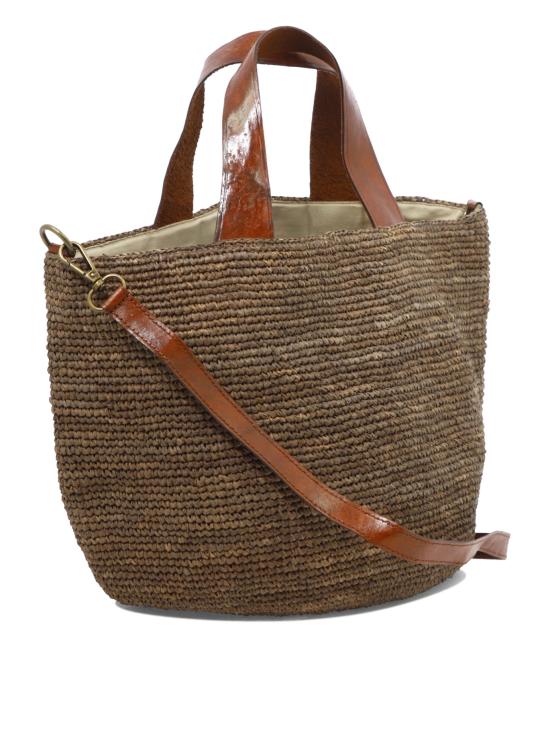 26SS 이벨리브 토트백 MIROZYDARK TEA Brown - IBELIV