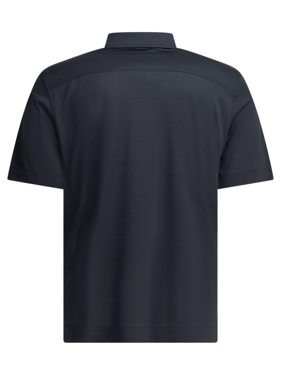 26SS 에르메네질도제냐 탑 UH386A3H774B07 Blue - ERMENEGILDO ZEGNA