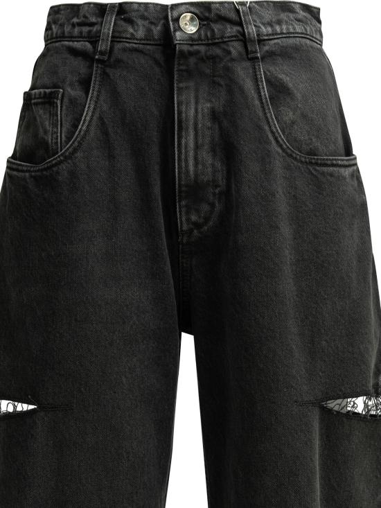 26SS 마르지엘라 컷아웃 진 S51LA0051S30743965 Black - MAISON MARGIELA