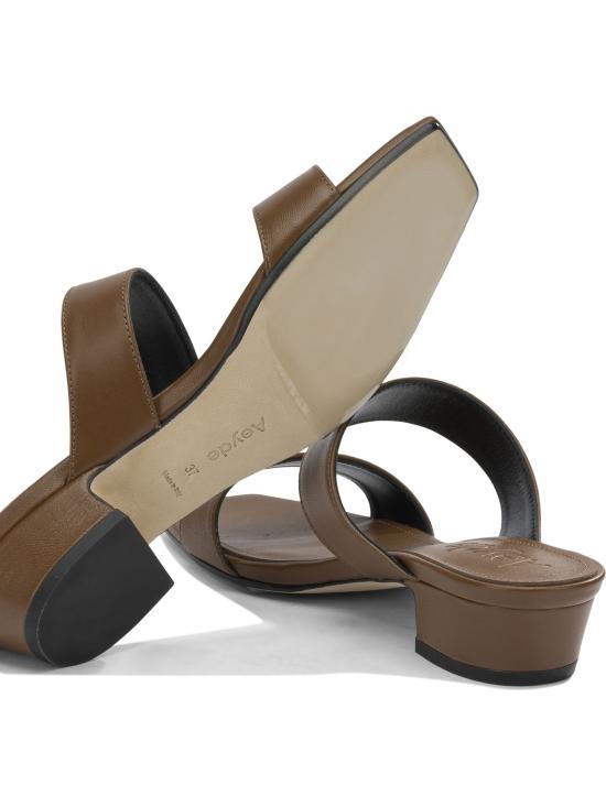 26SS 에이드 샌들 KEMINAPPA LEATHERTOBACCO Brown - AEYDE