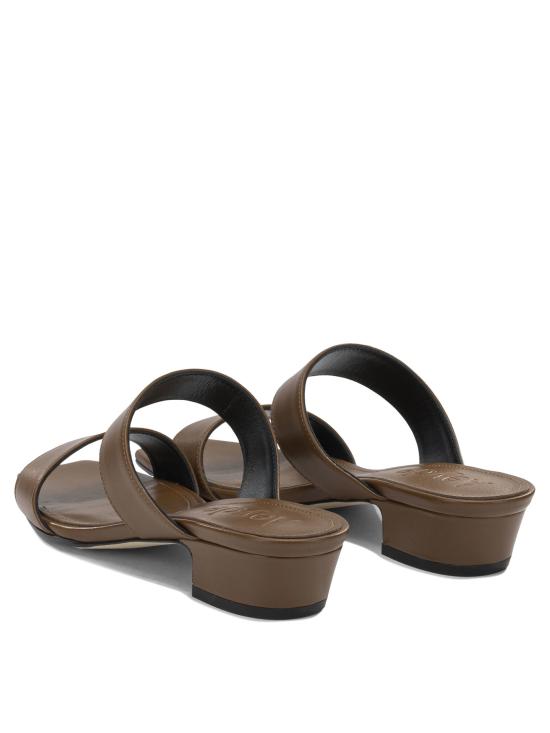 26SS 에이드 샌들 KEMINAPPA LEATHERTOBACCO Brown - AEYDE