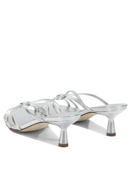 26SS 에이드 샌들 ABBYLAMINATED NAPPA LEATHERSILVER Silver - AEYDE