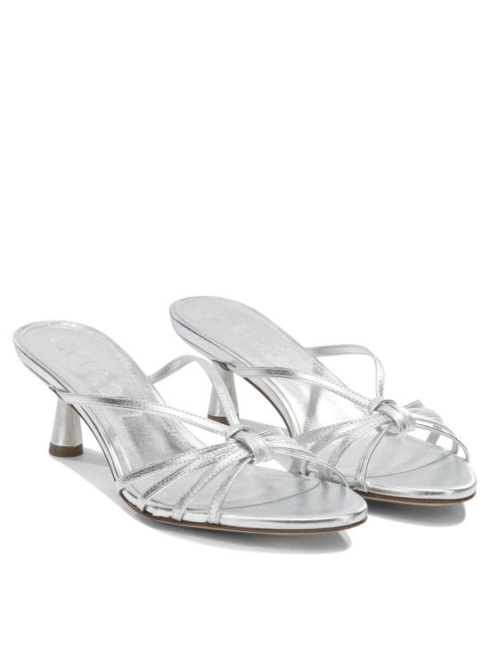 26SS 에이드 샌들 ABBYLAMINATED NAPPA LEATHERSILVER Silver - AEYDE