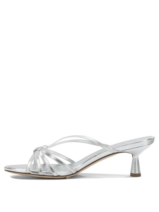 26SS 에이드 샌들 ABBYLAMINATED NAPPA LEATHERSILVER Silver - AEYDE