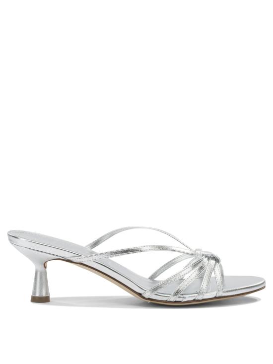 26SS 에이드 샌들 ABBYLAMINATED NAPPA LEATHERSILVER Silver