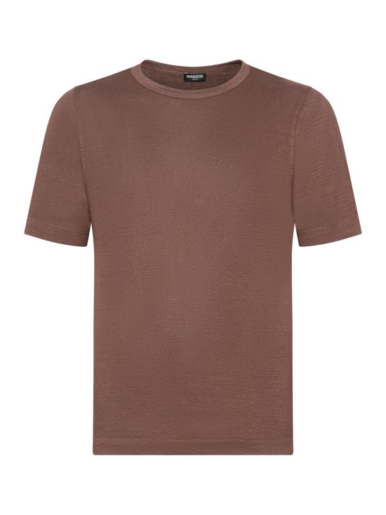 26SS 프랜지스 콜렉션 반팔 티셔츠 AU5360C 1009 Brown