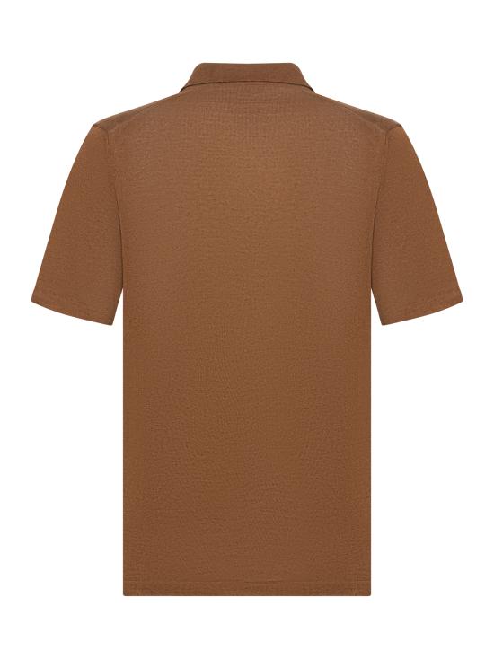 26SS 프랜지스 콜렉션 폴로 티셔츠 AU5093B 1017 Brown - FRANZESE COLLECTION