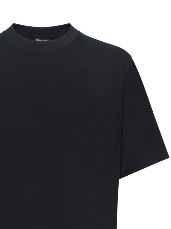 26SS 프랜지스 콜렉션 반팔 티셔츠 AU5301C 1001 Blue - FRANZESE COLLECTION
