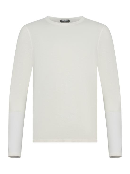 26SS 프랜지스 콜렉션 긴팔 티셔츠 AU5361C 1003 White
