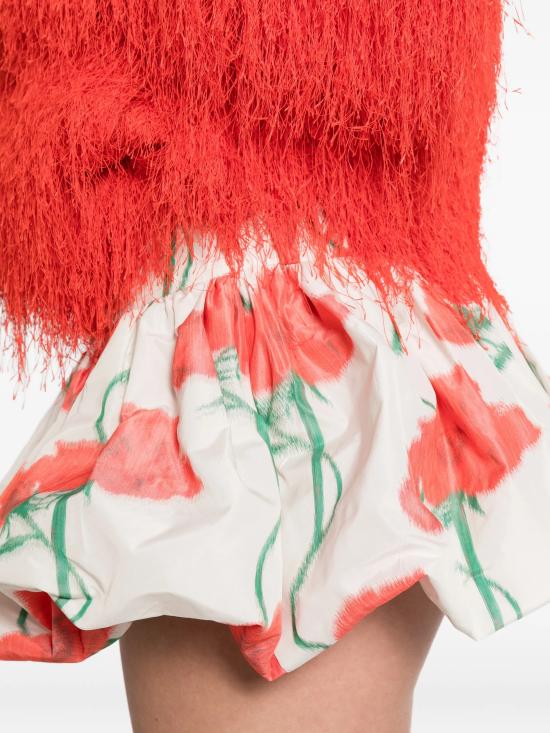 26SS 겐조 숏 스커트 FG52JU3289R2 03 White - KENZO