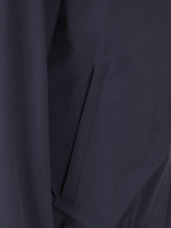 26SS 브루넬로 쿠치넬리 폴딩 후드 본디드 나일론 블루종 MZ4266525 C3600 Blue - BRUNELLO CUCINELLI