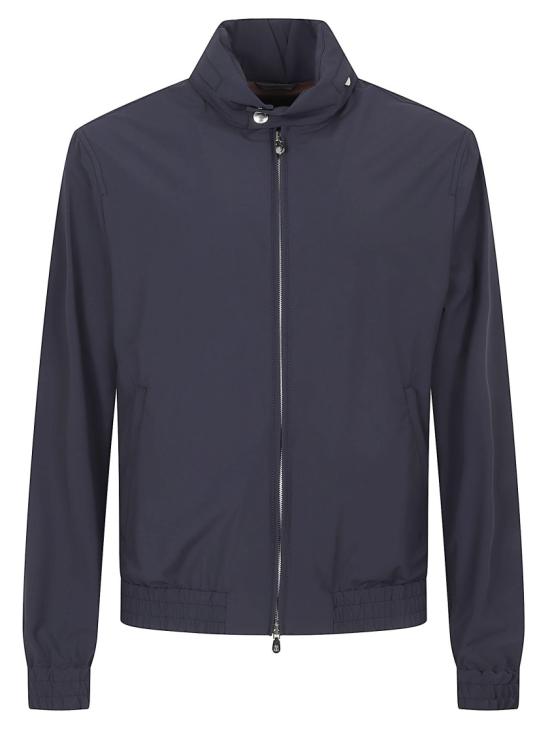 26SS 브루넬로 쿠치넬리 폴딩 후드 본디드 나일론 블루종 MZ4266525 C3600 Blue