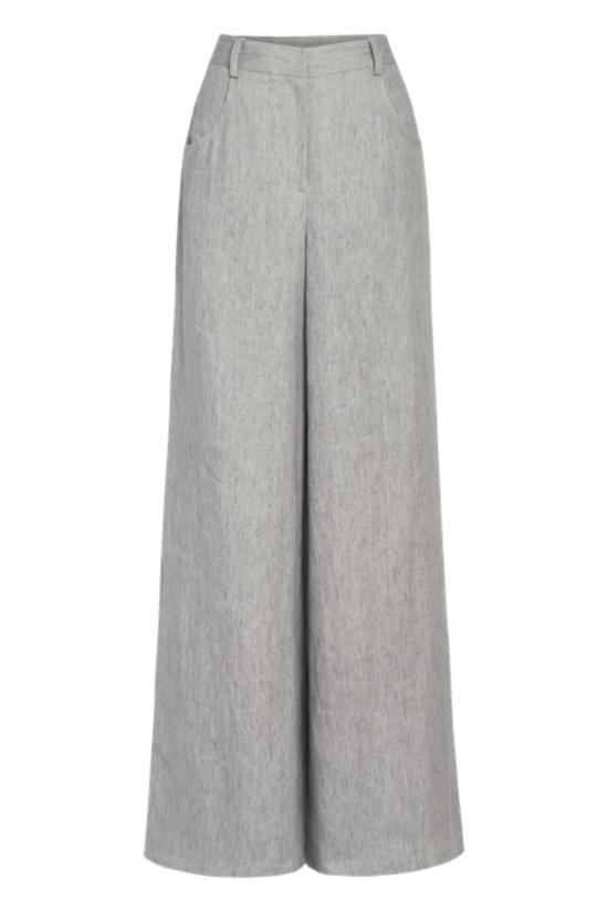  티더블유피 스트레이트 팬츠 Twp 딜런 팬츠 라이트 헤더 그레이