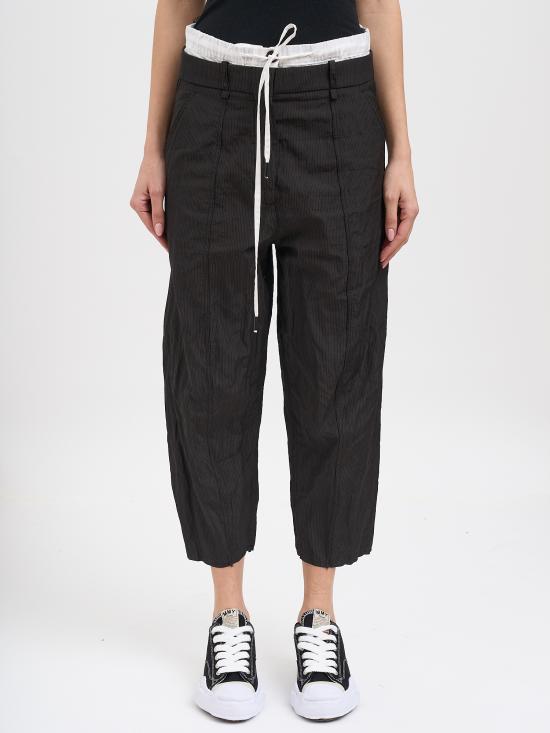 26SS 마스나다 팬츠 N8024BLACK Black