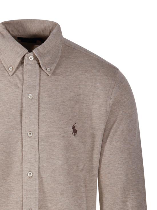 26SS 랄프 로렌 긴팔 셔츠 710654408062 TUSCAN BEIGE HEATHER C8888 - RALPH LAUREN