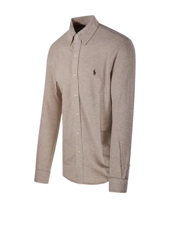 26SS 랄프 로렌 긴팔 셔츠 710654408062 TUSCAN BEIGE HEATHER C8888 - RALPH LAUREN