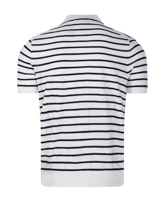 26SS 랄프 로렌 폴로 티셔츠 710B13894003 DECKWASH WHITE COMBO - RALPH LAUREN