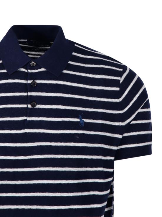 26SS 랄프 로렌 폴로 티셔츠 710B13894002 BRIGHT NAVY COMBO - RALPH LAUREN