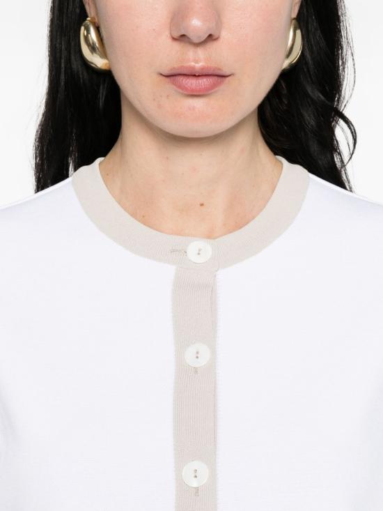 26SS 안네클레르 가디건 D1556 720450 Beige - ANNECLAIRE