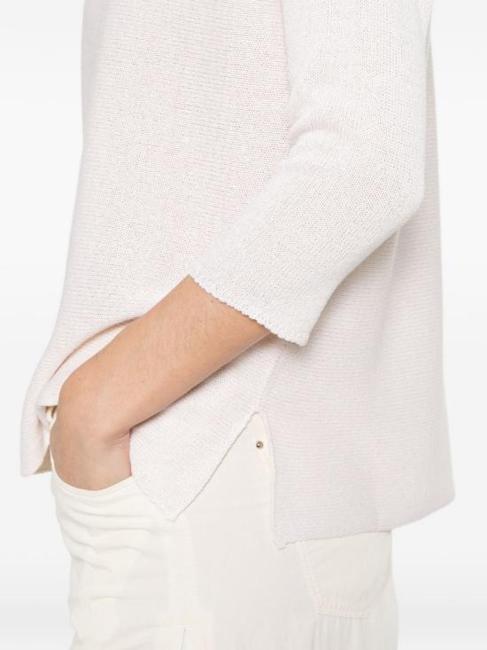 26SS 안네클레르 스웨터 D1570 775001 White - ANNECLAIRE