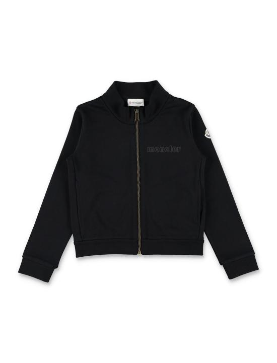  [키즈] 몽클레어 팬츠 키즈 지퍼 트레이닝복 세트 네이비 - MONCLER