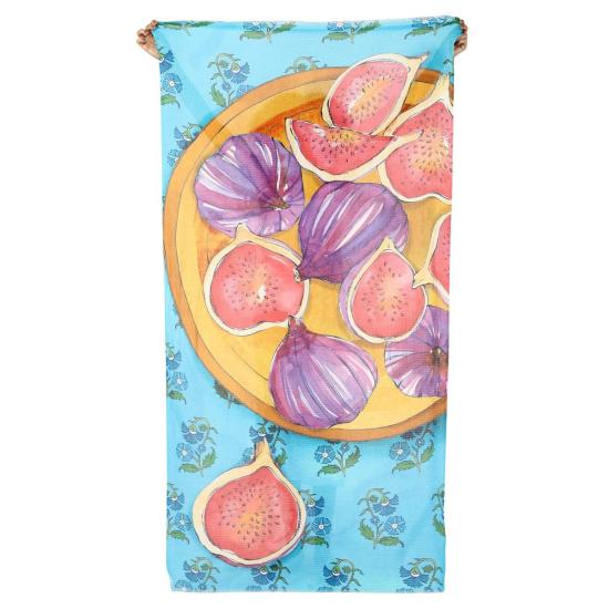  비스마야 머플러/스카프 Vismaya 미션 무화과 랩 블루