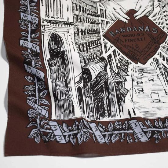  Sable 머플러/스카프 세이블 오드 투 더 가먼트 디스트릭트 반다나 - OTHER BRANDS